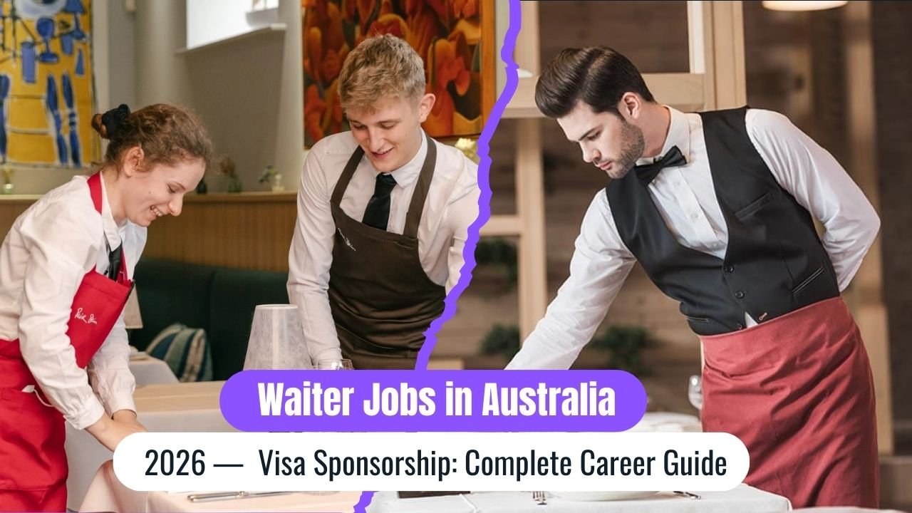 Waiter Jobs in Australia